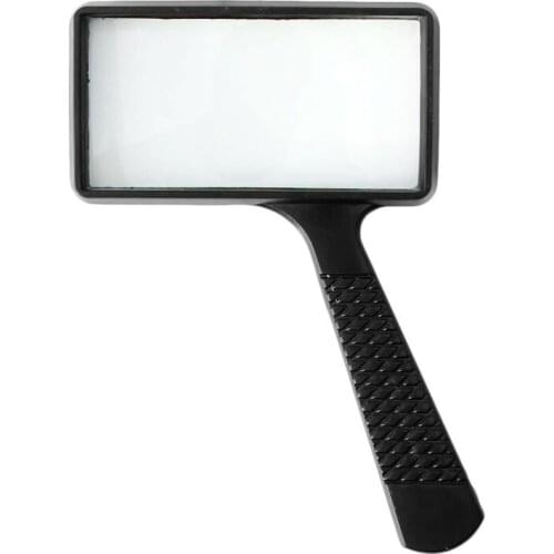 2021 New Handheld Rectangular 3X Magnifier Magnifying Glass Loupe For Reading Jewelry New 2020 trend