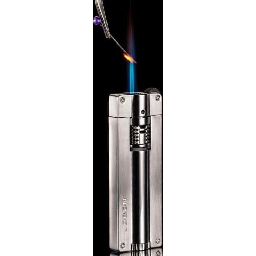 Rotary Switch Ignition Creative Grinding Wheel Windproof Torch Turbo Lighter Cigar Outdoor Camping Igniter Mens Gifts