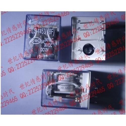5PCS/LOT RELAY HLS-4453(18F) DC12V 5A 240VAC 30VDC DC12V HLS-4453 Original authentic Free Shipping