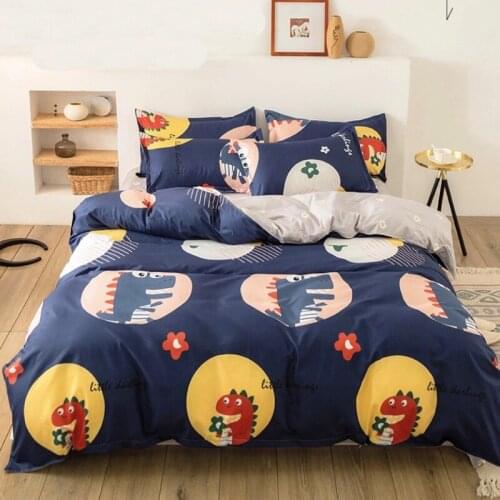 Luxury Magic Duvet Cover One Size Or Two Bed Sheet Plush Blanket Autumn Winter Bedding Set 4 Pieces