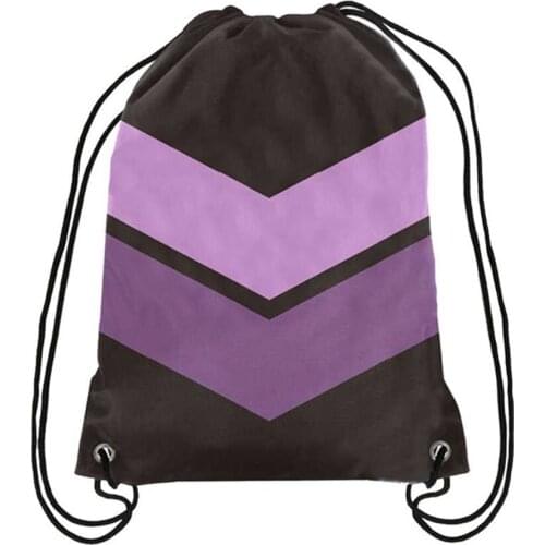 Pink Pride Drawstring Backpack Rainbow Bag Gay LGBT Sports Gift Polyester Digital Printing For Men Women Travel
