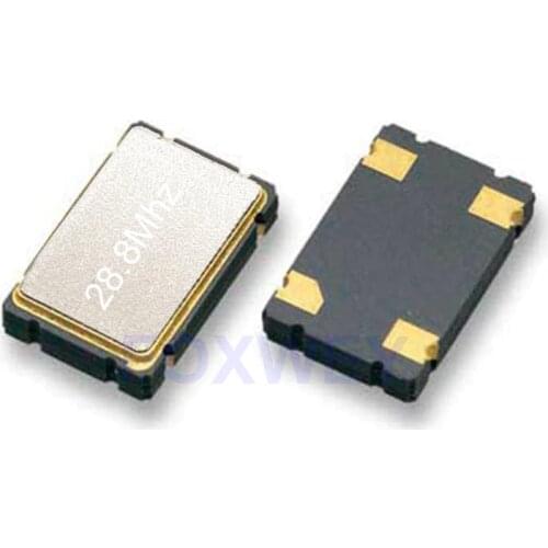 SMT 3225 TCXO oscillator 28.8Mhz 0.5ppm (Temperature Compensate crystal Oscillator) for RTL SDR USB dongle modification with ch