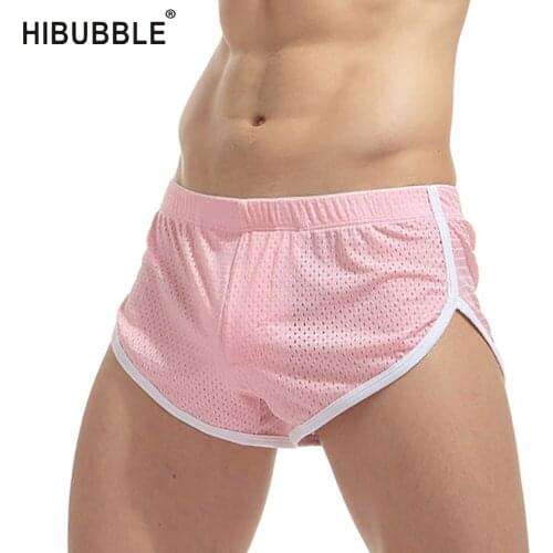 2PCS/Lot Male Panties Cotton Mens Underwear Boxers Mesh Breathable Man Boxer Solid Underpants Comfortable Brand Shorts Jdren