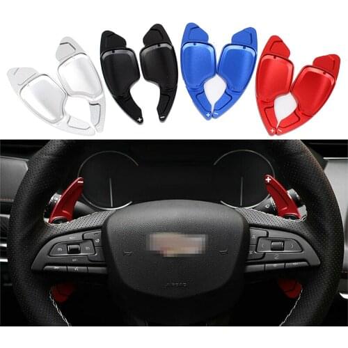 2X Car Steering Wheel Paddle Shift Extend Extension Shifter Aluminum For Cadillac XT4 2018 2019 2020 Car accessories