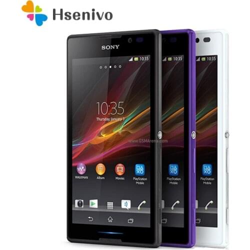 Sony Xperia C Refurbished-Original C2305 1GB RAM 4GB ROM 5.0" Octa Core 8MP GSM Android 3G Mobile Phone Free shipping