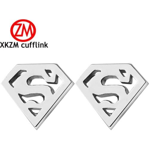 High Quality French Style Silvery letter s Cufflinks For Mens Shirt Brand suit Cuff Buttons Top sale Cuff Links Jewelry