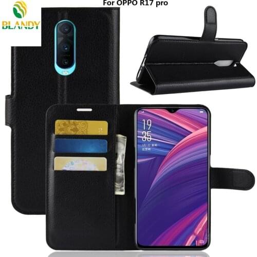 10pcs/lot For OPPO R17 pro Find X Lychee Wallet Leather Case Stand Card Holder For OPPO Reno R15 F7 A83 A1 R11s plus