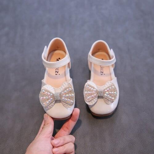 2021 Summer Sandals Children Bowknot Baby Girls Sweet Princess Shoes Non-slip Soft Bottom Shoes Flat Heels Todler Girl Shoes