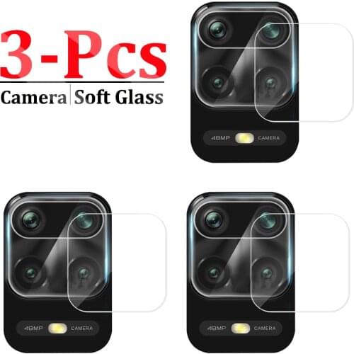 3 Pcs Camera Protector For Xiaomi Redmi Note 9 Pro Max 10 10S 9C NFC Protective Glass On Xaomi Redmy 9T 9A Not 9S 9Pro 10X Film