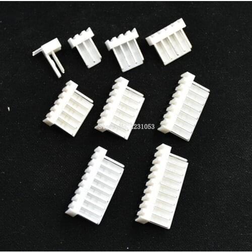50PCS/LOT KF2510 2510AW Male Connector Right Angle 2P 3P 4P 5P 6P 7P 8P 9P 10 Pin 2.54 mm Pitch Pin Header KF-2510 Connector