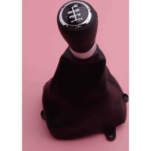 6 Speed Gear Shift Stick Gaiter Boot Dust Proof Cover With Knob Fit For Honda Accord MK8 2008 2009 2010 2011 2012 2013 2014