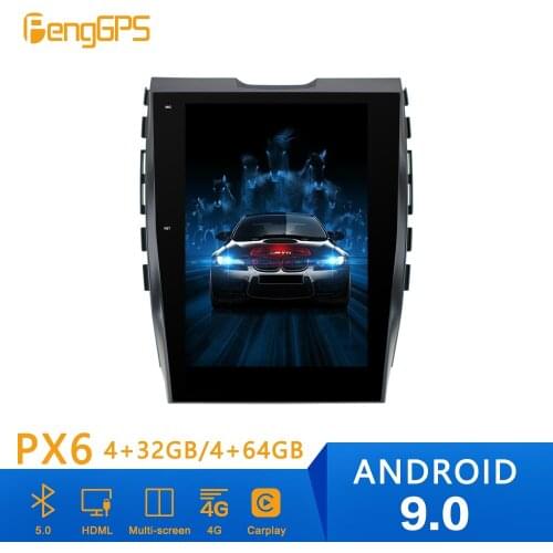 Android 9.0 Tesla Style Car Radio Vertical Screen For Ford EDGE 2015+ GPS Navigation Recorder Multimedia No CD Player