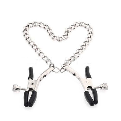 Chained Nipple Clamps Precision Tease Tweezers Metal Adult Game Sex Toys for woman Suitable for adult couples lovers