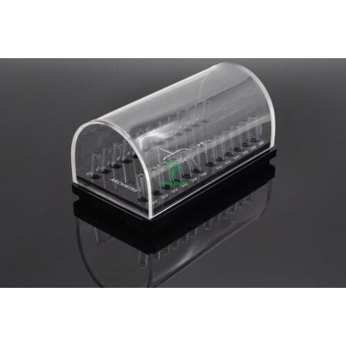 Dentist Orthodontic Holder Case For Preformed Round Arch Wires Acrylic 1Set