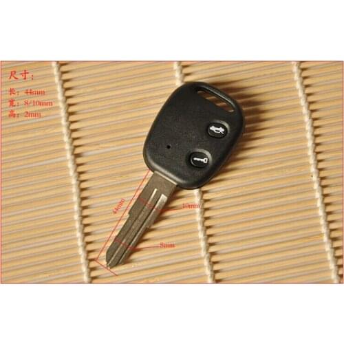 10PCS/lot For Chevrolet Epica Remote Key Shell Case 2 Button Fob Key Cover(Without Logo)