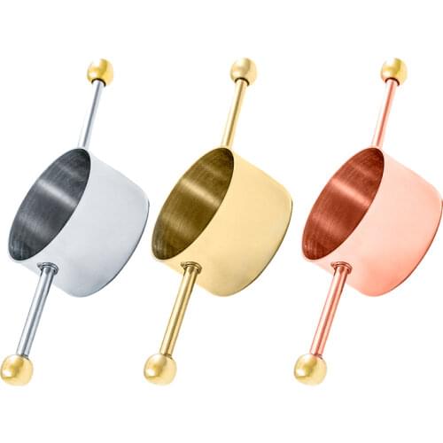 Free Shipping Bar Measures Jigger with Handle For Whisky Cocktail Drink Bar Tools Bar Accessories