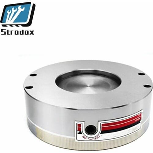 Round permanent magnet chuck grinder lathe wire cutting precision disk thickened magnet powerful breakdown disk