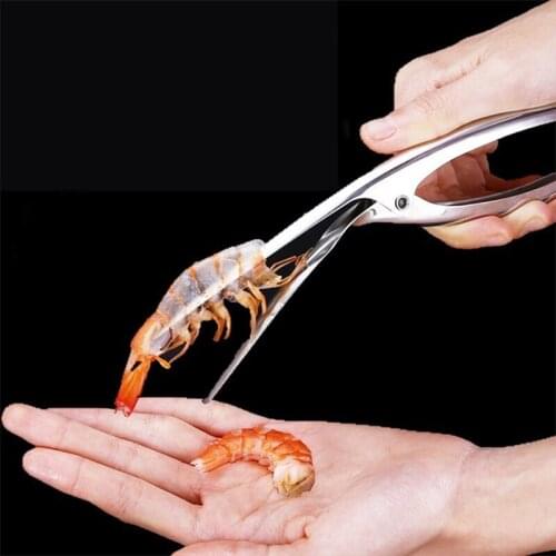 1PC shrimp peeler Prawn Peeler Shrimp Deveiner Peel Device fishing knife Creative Kitchen Gadget Cooking Seafood Tool