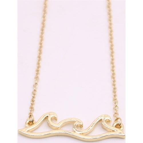 South Trendy style pendant necklace Wave Form necklace Attractive for women