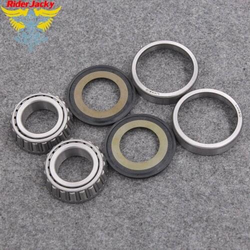 Motorcycle Steering Head Stem Bearings For Harley Model FXCW (2008-2009)， FXCWC Rocker C (2008-2011)，( E EL FL FLF ) 1949-1968