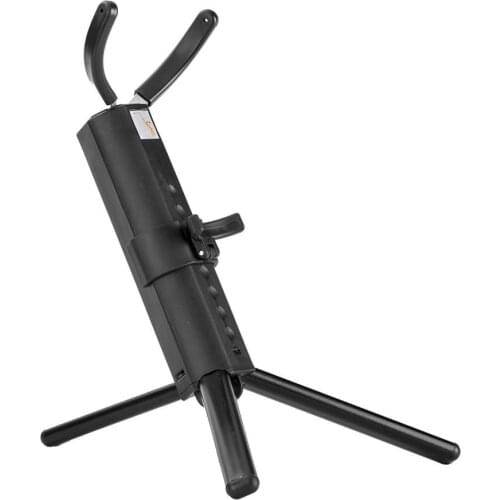 Portable Tenor Saxophone Stand Folding Sax Holder Tripod Bracket with Carrying Case