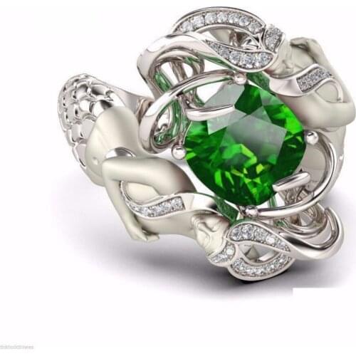 Size 5-10 Multi Color 5A Cubic Zirconia CZ Sparkling Jewelry 925 Sterling Silver Cushion Shape Women Wedding Mermaid Band Ring