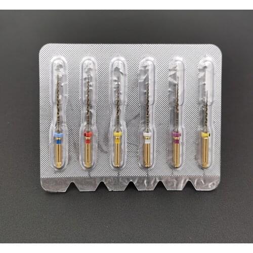 Dental Pro NITI Files W-Mire Gold Files Rotary Super Golden TaperFile SX-F3 Nickel Titainium Endodontic Files Dental Instrument