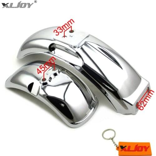 XLJOY Chromed Plastic Front Rear Fender For Honda Z50 Z50A Z50J Z110 Z125 Monkey Trail Bike Gorilla