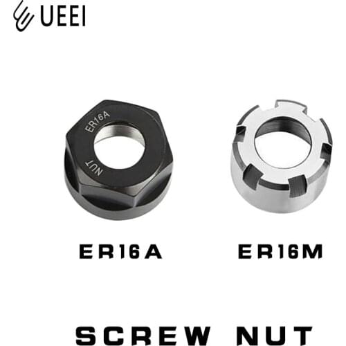 1PCS ER16 A/M CNC Router Engraving Nuts High Precision Machine Collet Chuck Nut For CNC Lathe Milling Cutter Router Bit Holder