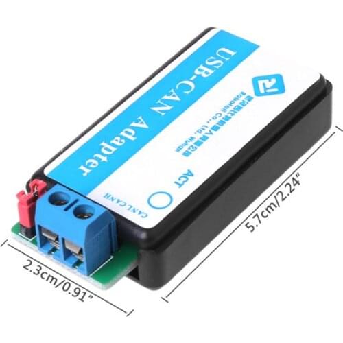 2021 New USB To CAN Debugger USB-CAN USB2CAN Converter Adapter CAN Bus Analyzer