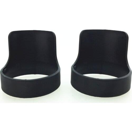 For XJR400 FZ400 CB400 Motorcycle Shock Absorber Accessories Motorcycle Front Shock Absorber Boot Black pair