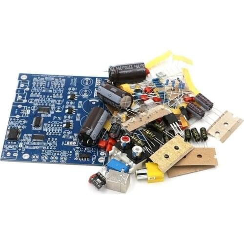 Free Shipping New CS4398 DAC DIY Kit with USB Optical fiber 24/192K decoder Kit AC15V 32K-192K/24BIT