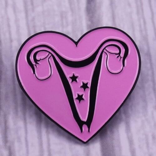 Woamn gift badge brooch