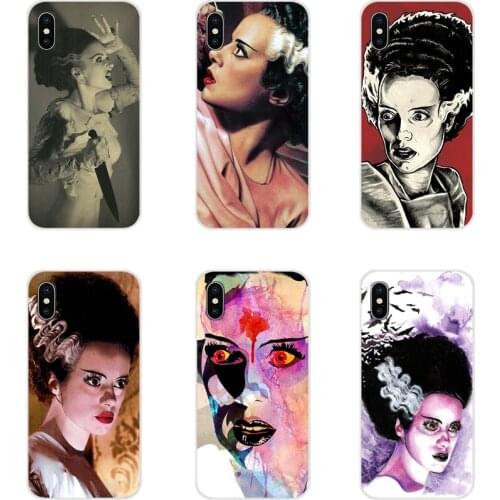 For Xiaomi Redmi 4A S2 Note 3 3S 4 4X 5 Plus 6 7 6A Pro Pocophone F1 Accessories Phone Cases Covers Bride Of Frankenstein