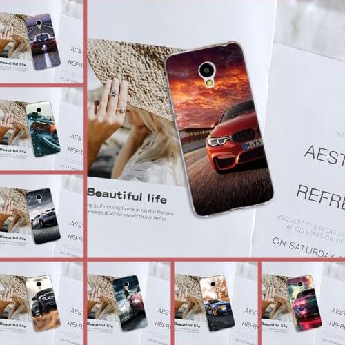 Back Cover For Meizu M2 M3 M5 M6 Note Car Cool SportsCar Men Auto Silicone Phone Case For Meizu M6 M6S M6T M5 M5C M5S M3 M3S M2