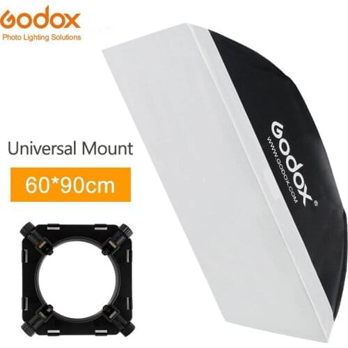 Godox Pro 24"x35" 60x90cm Softbox Universal Mount Studio Strobe Lighting 250SDI 300SDI E250 E300 K-150A K-180A