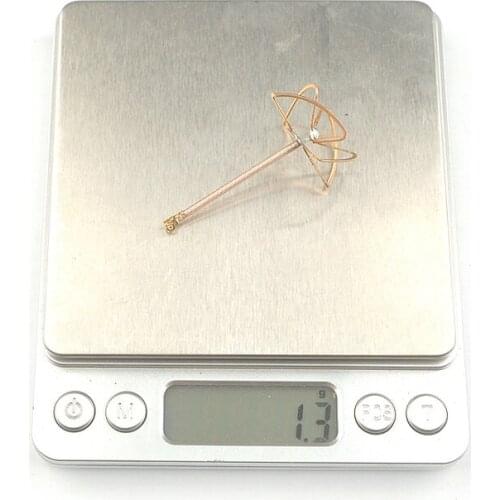 HappyModel 5.8G 2.5dBi-3dBi RHCP UFL Connector Clover FPV VTX Antenna 50mm for RC FPV Racing Micro Tinywhoop Drones DIY Parts