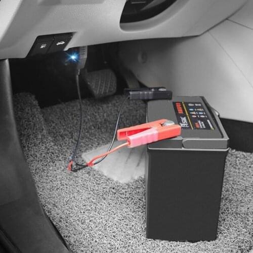 BT30 Booster Jumper Cables Vehicle ECU Emergency Power Supply Cable Memory Saver with Clip Car Battery Extension Cable