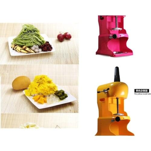 Ice chopper electric commercial ice crusher snow cone shaver ice machine