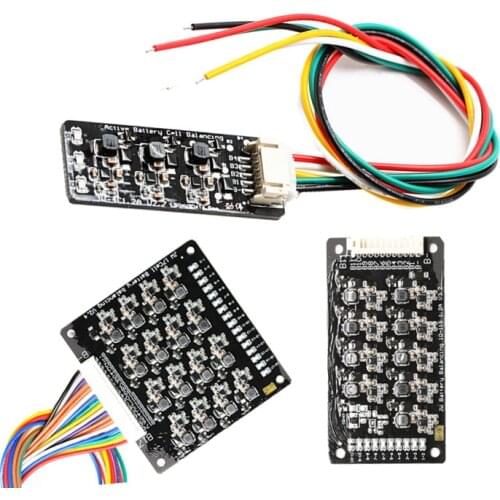 3S 4S 5S 6S 7S 8S 13S 16S 17S Li-ion Lifepo4 Lithium Battery Active Equalizer Balancer Energy Transfer Board BMS 1.2A balance