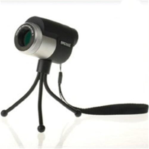 BRESEE 8x25 Monocular Microscope Museum Mirror HD High-definition Non-infrared Telescope