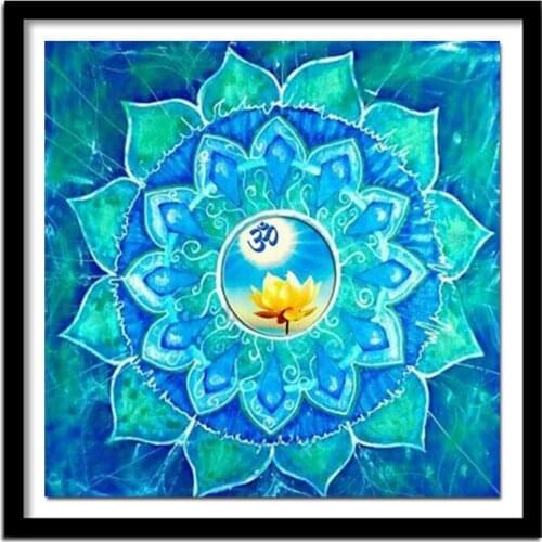 Full Square Diamond Embroidery Kit "Universe Meditation Mandala"5D DIY Diamond Painting Wall Decor Diamond Sale