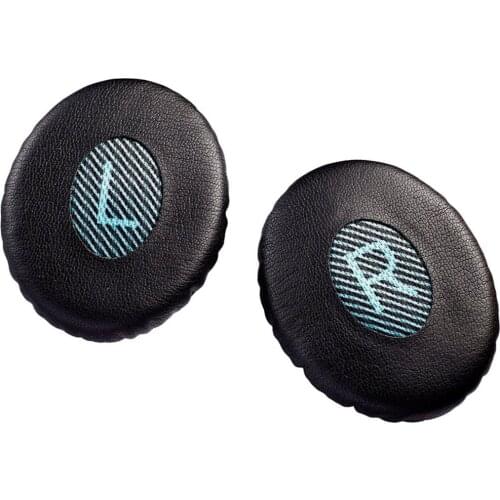 Wantek Replacement Ear Cushions Kit Exact Replacement Ear Pads for BOSE OE2 OE2i Sound Link On-Ear Headphones - Black and Gray