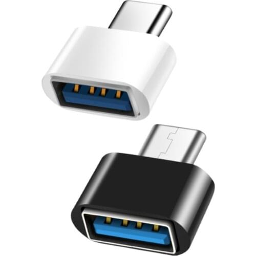 TypeC to USB Adapter for Tablets and Mobile Phones 1 Pair Interface Conversion Data Transmission USB Adapter