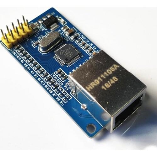 USR-ES1 W5500 Chip New SPI to LAN/ Ethernet Converter TCP / IP 51 / STM32 microcontroller program over W5100