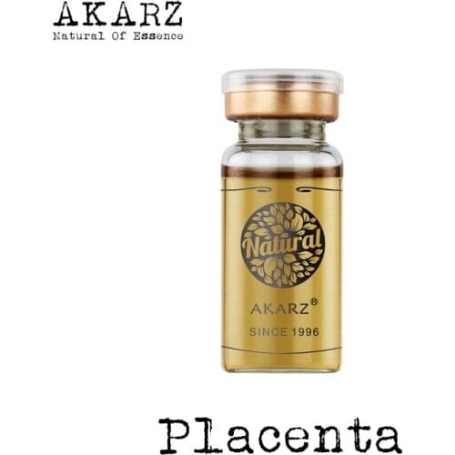 AKARZ Famous brand placenta serum extrace essence moisturizing cream anti-aging algae extract for brightening placenta