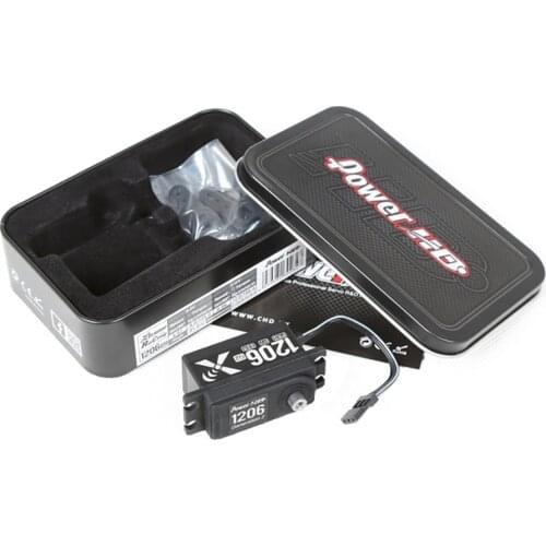 RC Car Parts Power HD 2nd Generation 1206 G2 Short Digital Steering Gear Servo Metal Gear Servos Racing RS Drift DS