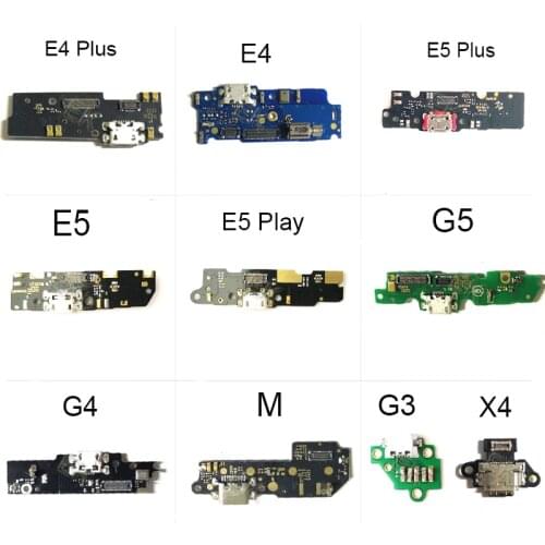 USB Port Charging Board For Moto M E3 E4 E4T E5 G3 G4 Play G5 Plus G6 G7 Play X4 USB Charging Dock Port Flex cable Repair Parts
