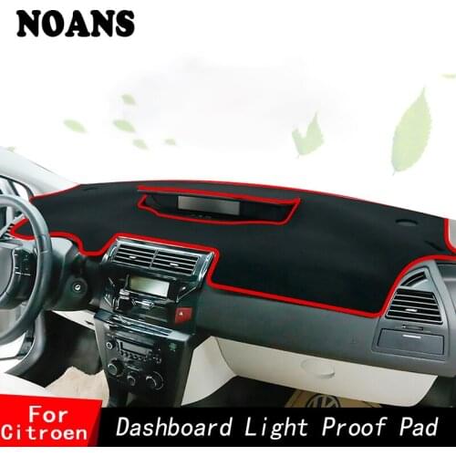 1 set For Citroen New C4 Elysee C5 C4L C-Quatre C-Triomphe C2 Dashmat Dashboard Cover Sun Shade Car Styling Accessories