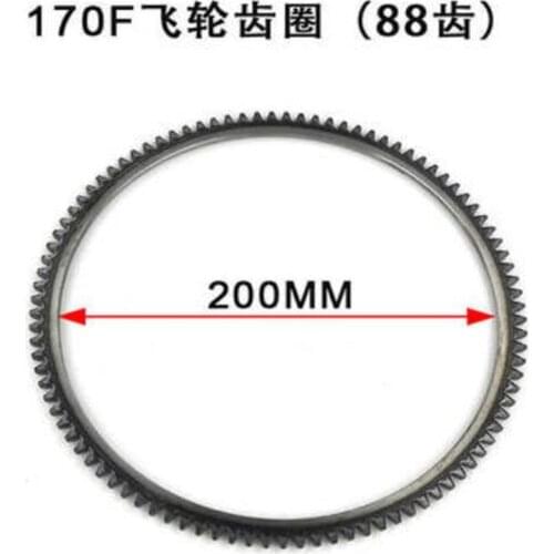 170F 173F 178F 186F 188F 192F air cooled diesel engine flywheel ring gear 170 173 178 186 188 192